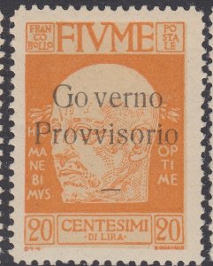 ITALY - Fiume - Sassone n.149-157 +159  cv 85$ - MH*