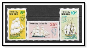 Tokelau #22-24 Discovery Of Islands Set MNH