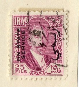 Iraq 1932 Early Issues Fine Used 25Fils. Optd NW-168913