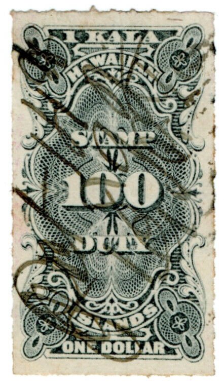 (I.B) Hawaii Revenue : Stamp Duty $1