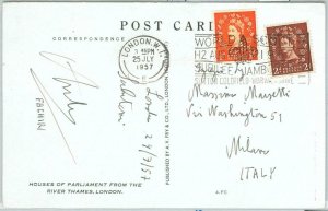 67099 - GB  - Postal History -  postmark on card  1957: BOY SCOUTS Jamboree