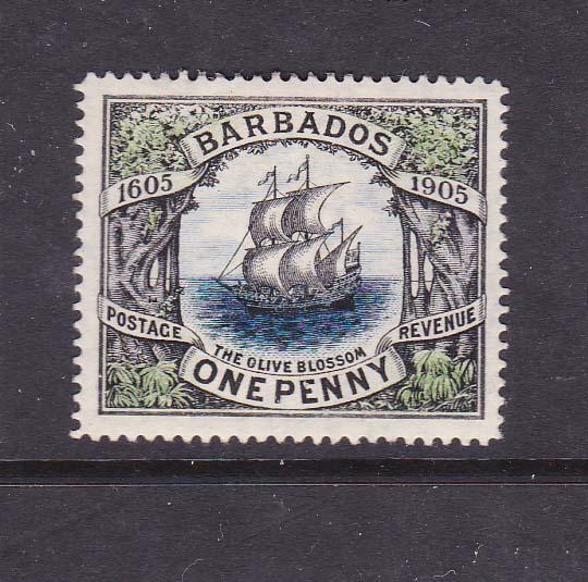 Barbados 1906 Sc 109 MH