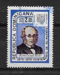 DOMINICAN REPUBLIC STAMP VFU ROWLAND HILL 1879-1979 #AA66