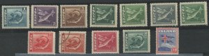 Iceland #217-228  Single (Complete Set)