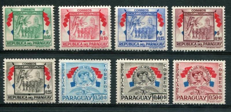 Paraguay SC#508-15 Soldier & Nurse 45c MH