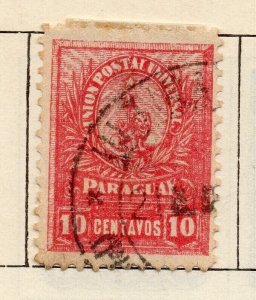 Paraguay 1900 Early Issue Fine Used 10c. NW-256020