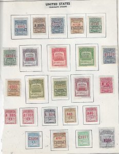 US TELEGRAPH STAMP COLLECTION
