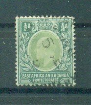 East Africa & Uganda Protectorate sc# 17 (4) used cat val $3.75