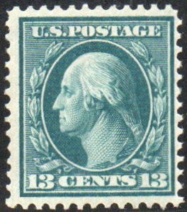 US #339 SCV $90.00 VF mint never hinged, very fresh,   Under cataloged stamp,...