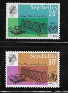 Seychelles 1966 WHO Headquarters issue Omnibus MNH 