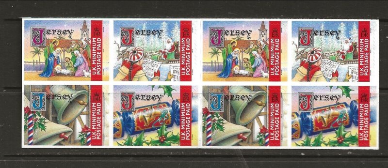 GB - Jersey Sc 1012f NH Booklet of 2001 - Christmas