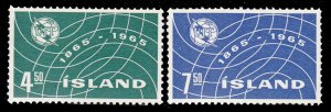 Iceland 370 - 371 MNH