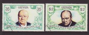 1974 Grenada Churchill Set Fine Used