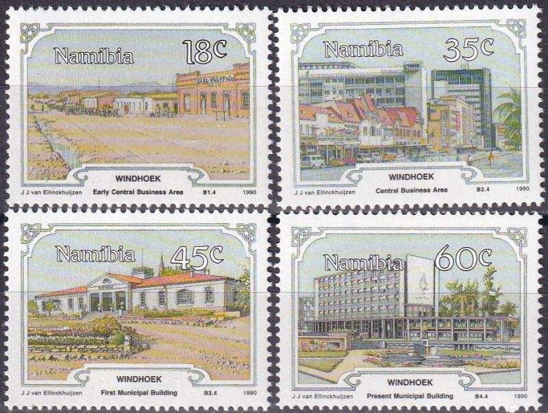 Namibia #666-9 MNH CV $2.50 Z10