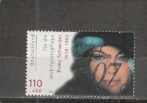 Germany  Scott#  B876  Used  (2000 Romy Schneider)