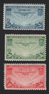 United States MINT Scott Number C20-C22  MNH  VF  #B4   - BARNEYS