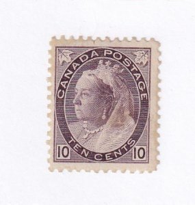 CANADA # 83 VF-MLH 10cts NUMERAL CAT VALUE $750 (JJKK88)