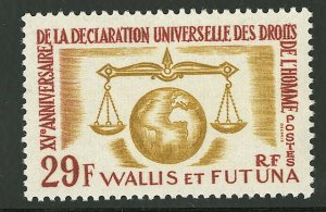 1963 Wallis and Futuna 203 UNIVERSAL DECLARATION OF HUMAN RIGHTS 8,50 €