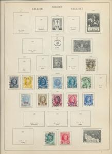 BELGIUM 1850s/1930s M&U Collection (Appx 120 Items) (Ac 1338