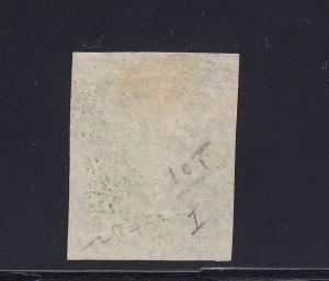 13 VF neat date cancel 4 margins with color cv $ 950 ! see pic !