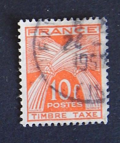 France, 1943-1946, Wheat Sheaves, ((7-(2F-3IR))