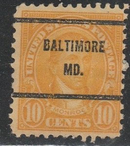United States   (Precancel)   Baltimore  M.D.  (1)