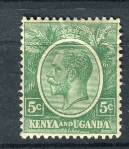 BRITISH KUT; 1922 early GV portrait issue Mint Hinged Shade of 5c. value