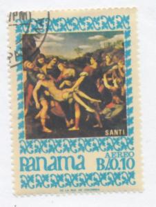 Panama 1967 Scott 476c used - 10c, Easter, Painting by Raphael Santi