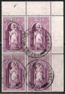 Ireland Sc #180 Used Block of 4