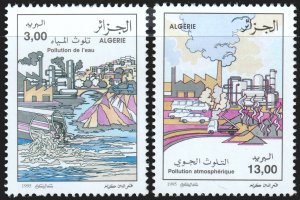 Algeria #1051-52  MNH - Environmental Protection (1995)