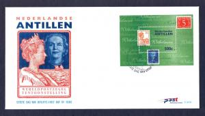 Netherlands Antilles 1998  FDC 297b  NVPH show sheet