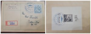 O) 1938 CZECHOSLOVAKIA, LEGIONNAIRES,  BATTLE OF  BACHMAC VOUZIERS AND DOSS ALTO