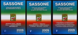 2009 Sassone Catalogo Specializzato dei Franobolli D'Italia e dei Paesi Italiani