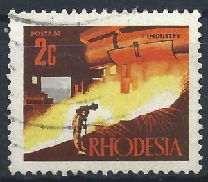 Rhodesia 1970 - 2c decimal set - SG440 used