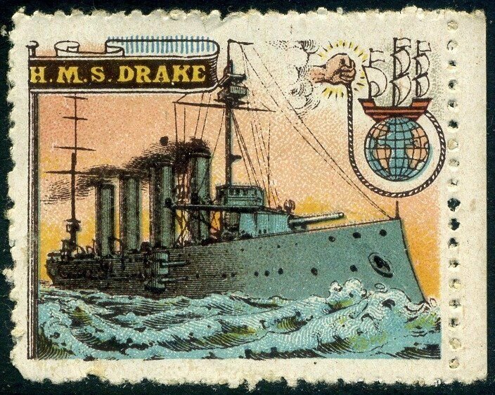 Cinderellas: England Great War Ships - HMS Drake (Delandre)