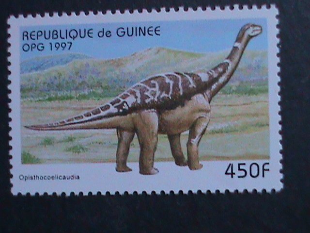 GUINEA- 1997 SC#1417-22 PREHISTORY ANIMALS  STAMPS COMPLETE SET MNH VF
