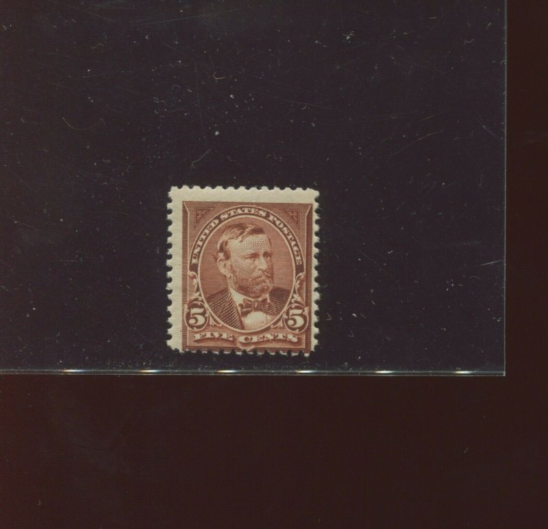 Scott 255 Grant Unwatermarked Mint NH Stamp (Stock 255-4) 