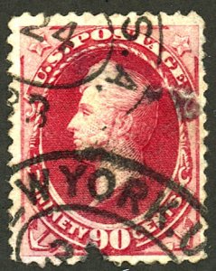 U.S. #191 USED LARGE THIN AND TEAR