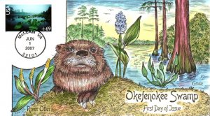 #C142 Okefenokee Swamp Collins FDC