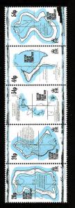 BIOT-Sc#147-unused NH strip-Maps-Charts-1994-