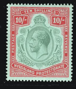 MOMEN: NYASALAND SG #96 1913-21 MINT OG NH £130++ LOT #66997*