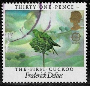 Great Britain 1985,Sc.#1105 used Europe: Frederick Delius - The First Cuckoo