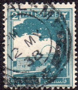 Palestine 63 - Used - 2m Rachel's Tomb (1927) (3)