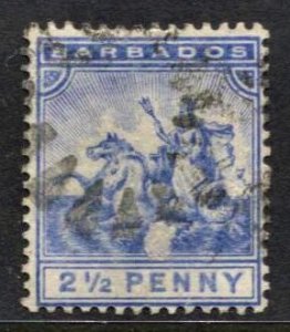 STAMP STATION PERTH -Barbados #74 Definitive Used - Perf.14 - Wmk.2 CV$0.25