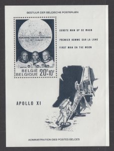 Belgium B846 Space Souvenir Sheet MNH VF