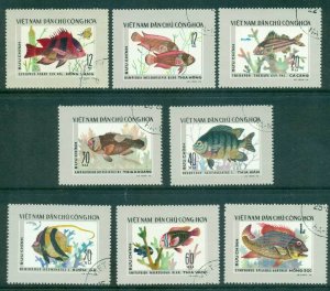 Vietnam North 1976 Fish FU lot33933