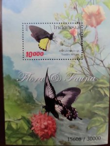 O) 2016 INDONESIA, INSECT -  ARCHIDENDRON BUTTERFLY, POLLINATION, FLORA AND FAU