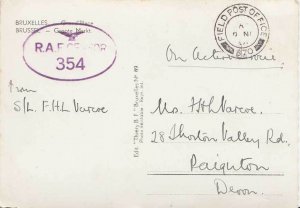 Great Britain Soldier's Free Mail c1945 Field Post Office 870 British Liberat...
