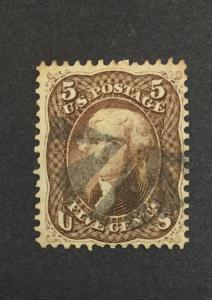 US #76 USED $150 LOT #5704