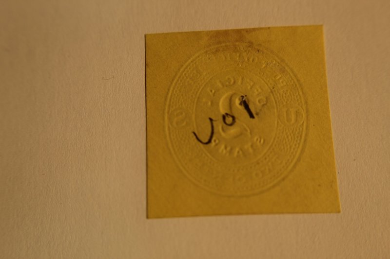 US UO1  CUT SQUARE UNUSED